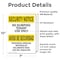 Signmission No Dumping Tenant Only Bilingual OSHA Security Notice Sign, Vinyl Decal, 7in W x 10in L, 2PK OS-2PACK-SN-D-710-L-11600 - alternate 4